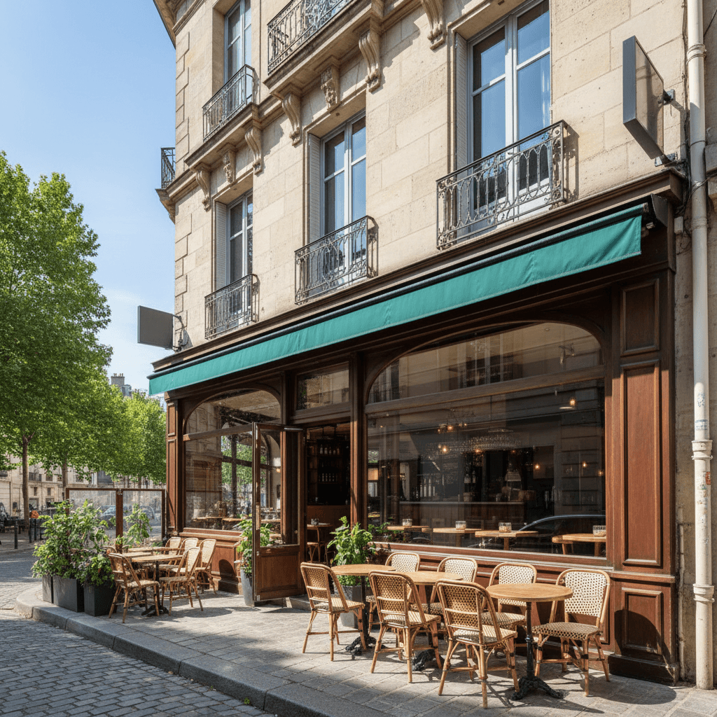 Restaurant 210m² à Nantes : terrasse - licence IV