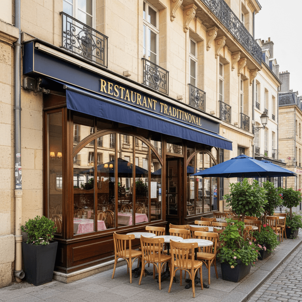 Restaurant 80m² à Nantes : terrasse - licence IV