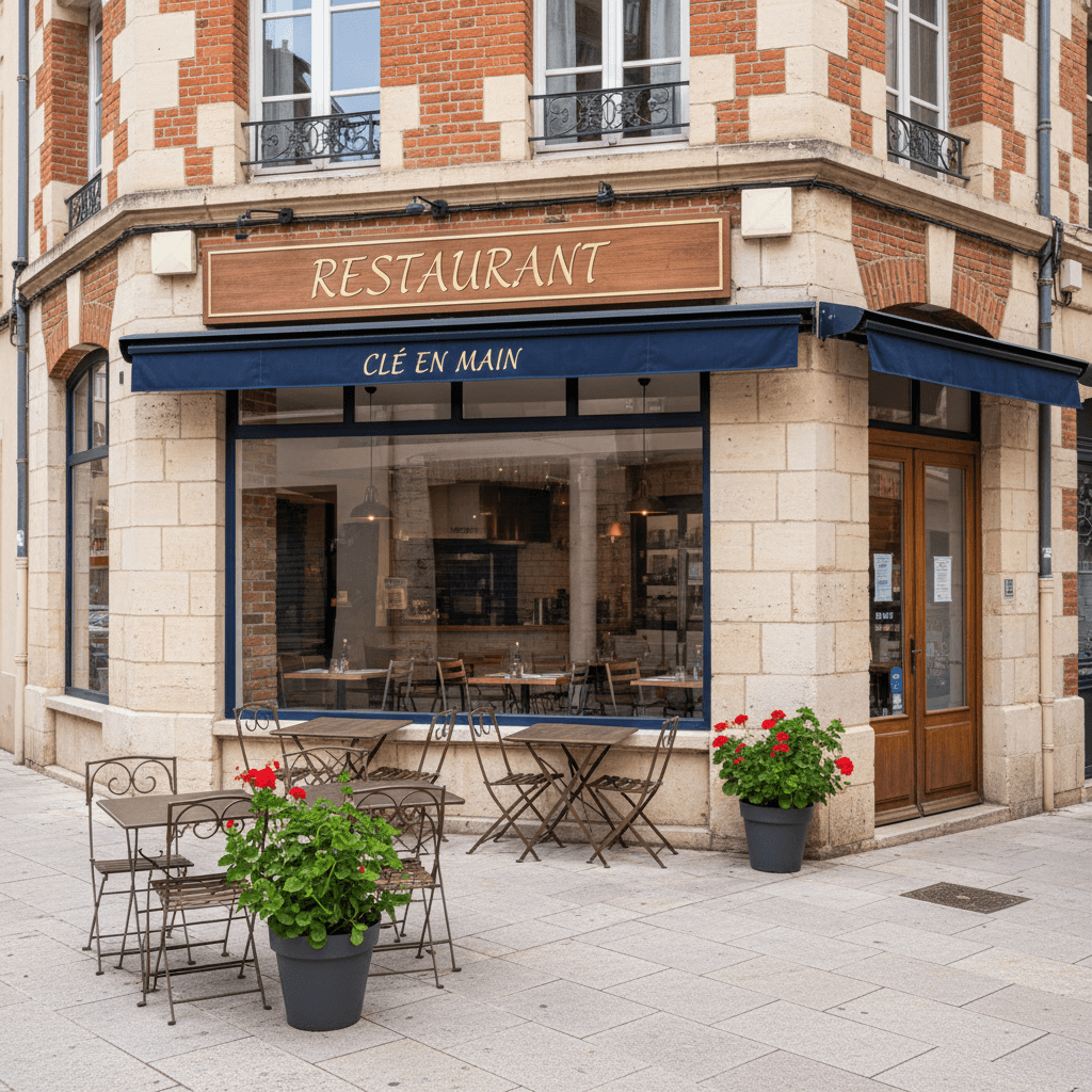 Restaurant 150m² à Toulouse : terrasse - licence IV