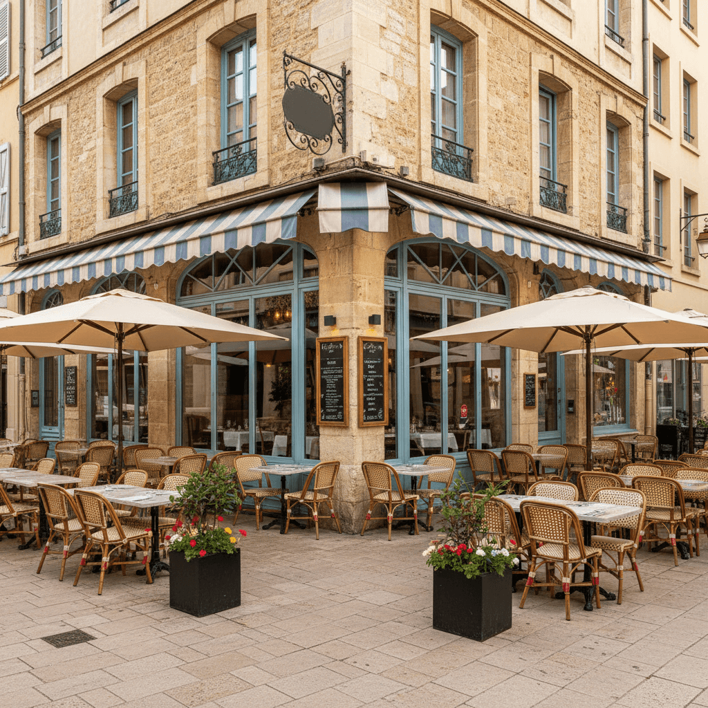 Restaurant 95m² à Montpellier : terrasse - licence IV