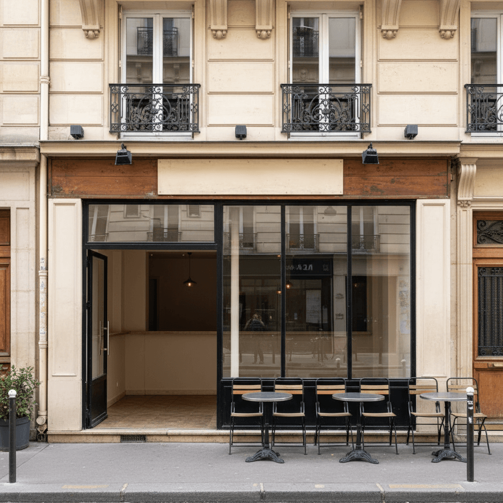 Local vide 75m² à Paris