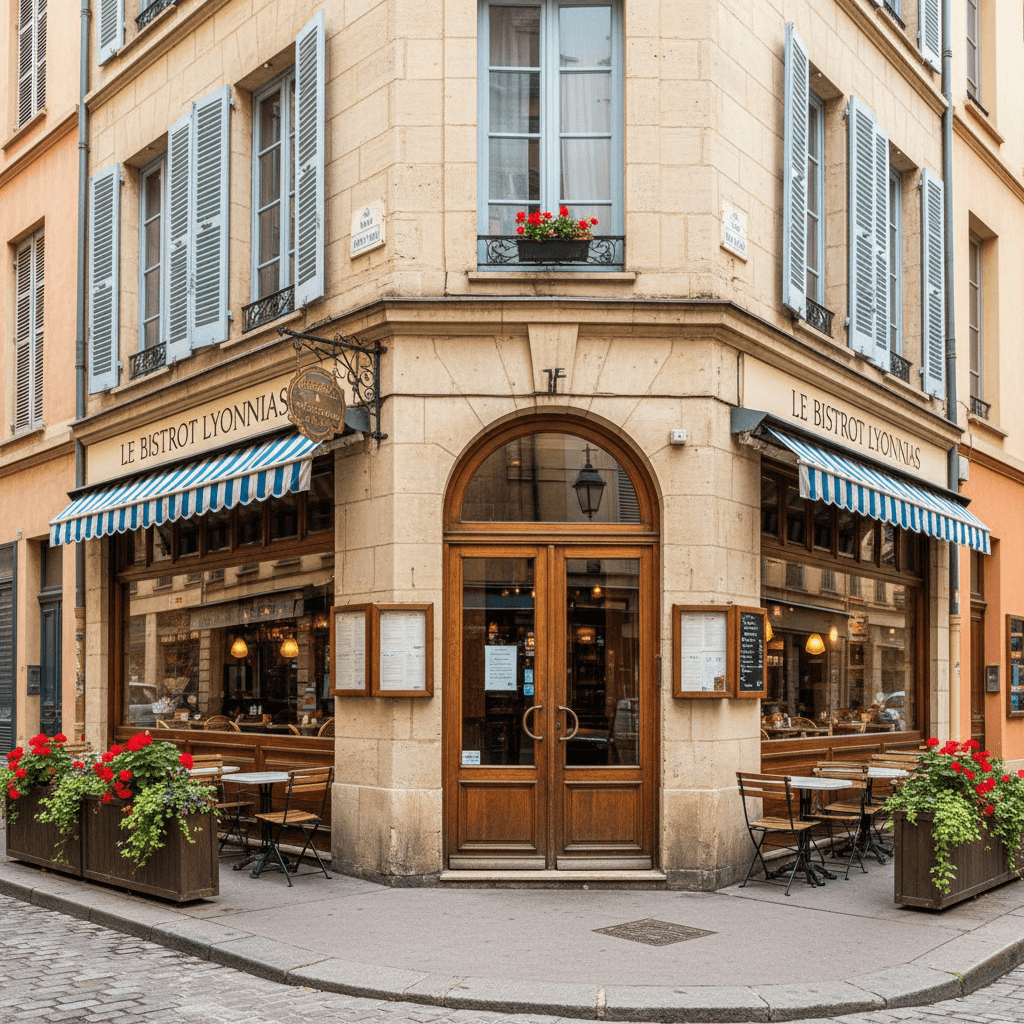 Restaurant 230m² à Lyon : terrasse - climatisation