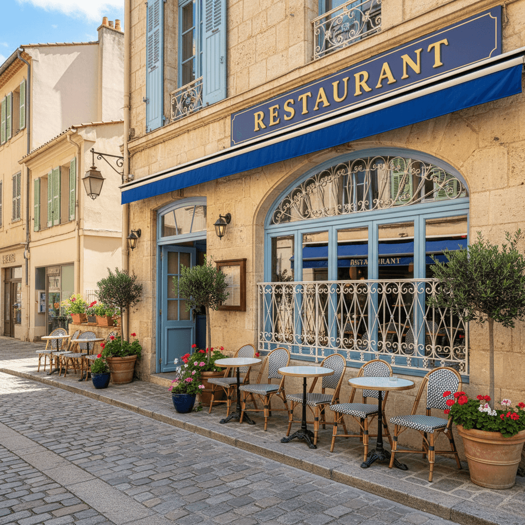 Restaurant 80m² à Marseille : terrasse - extraction