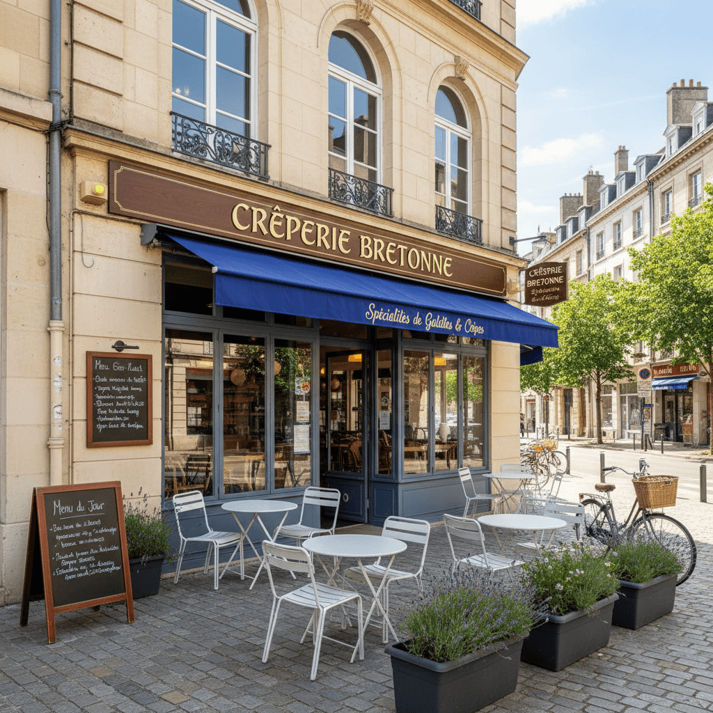 Restaurant à Nantes : terrasse