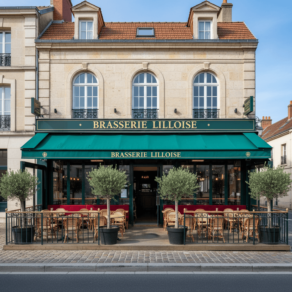 Bar-brasserie à Lille : terrasse - licence IV