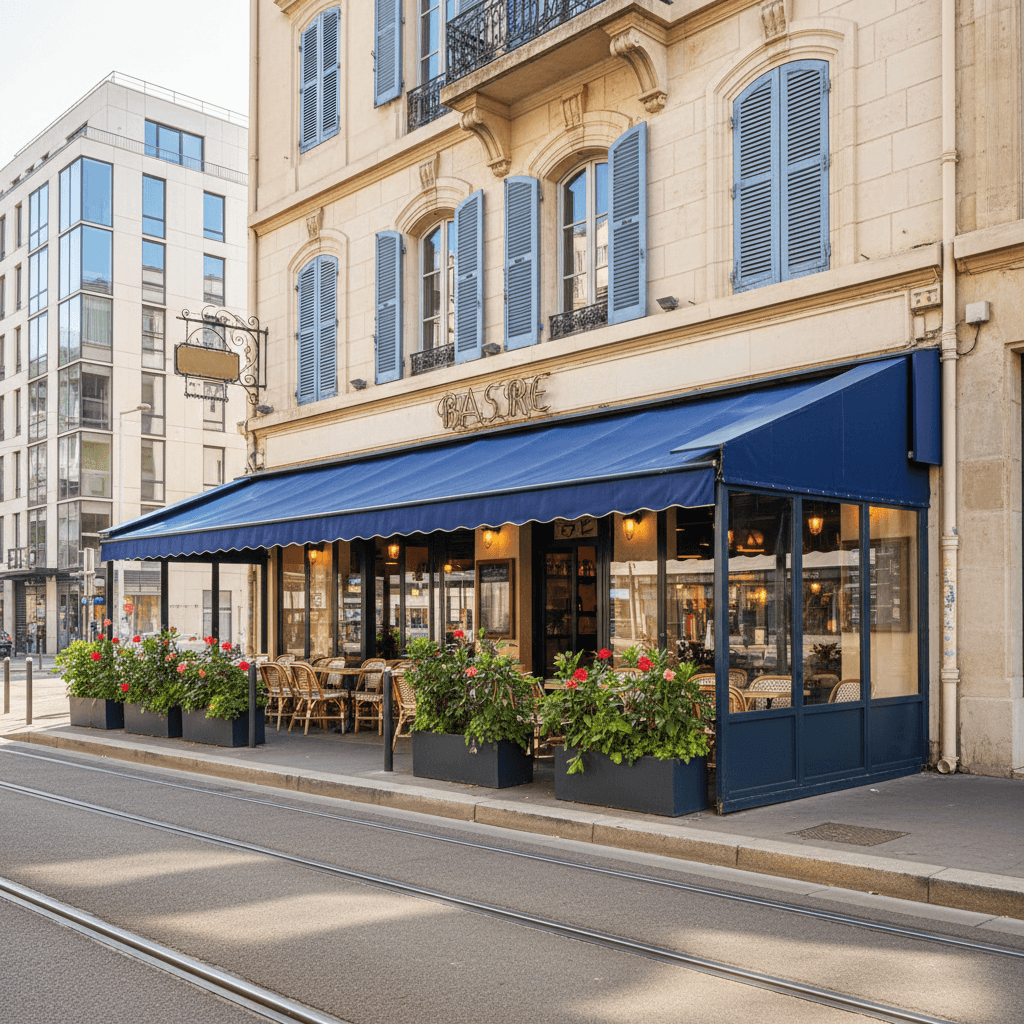 Bar-brasserie 110m² à Marseille : terrasse