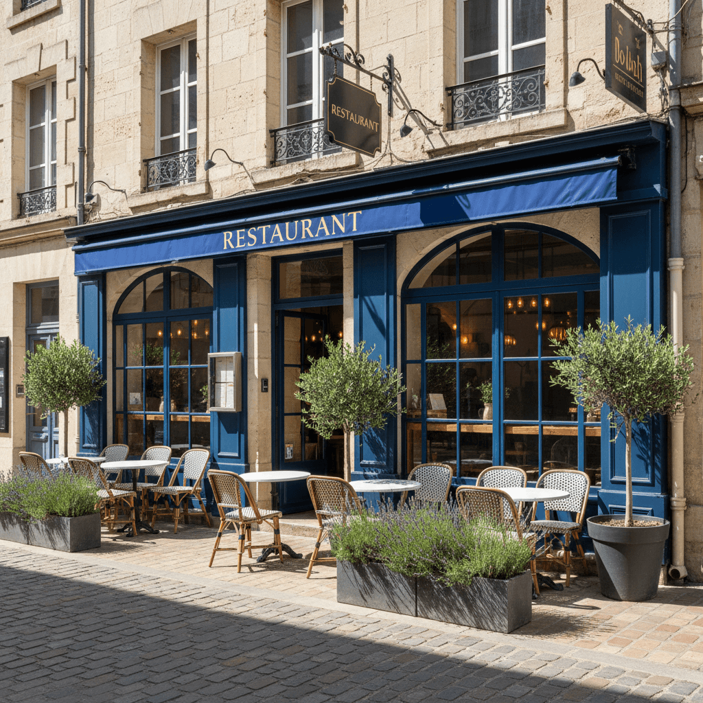 Restaurant à Nantes : terrasse