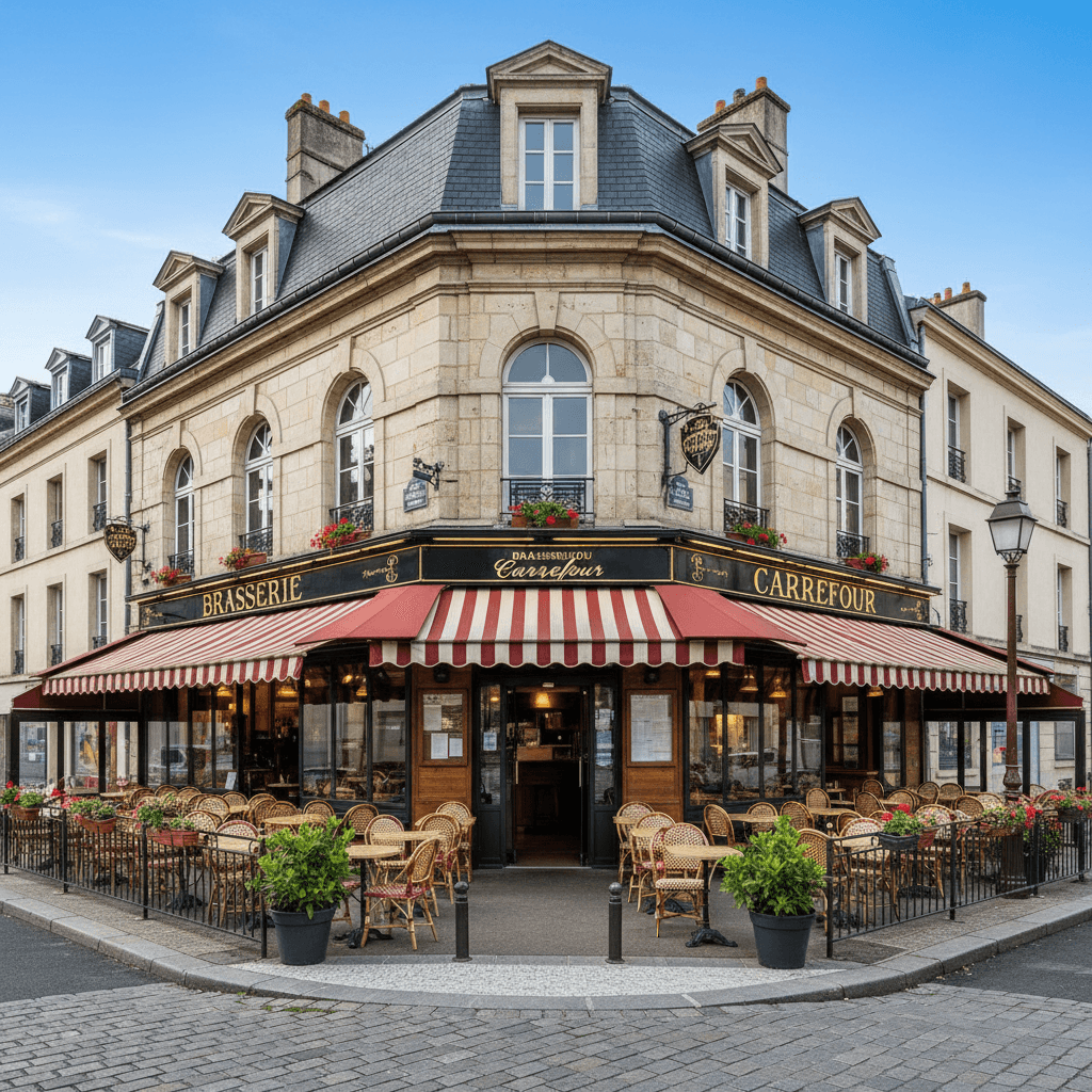 Bar-brasserie 270m² à Clermont-Ferrand : terrasse - licence IV