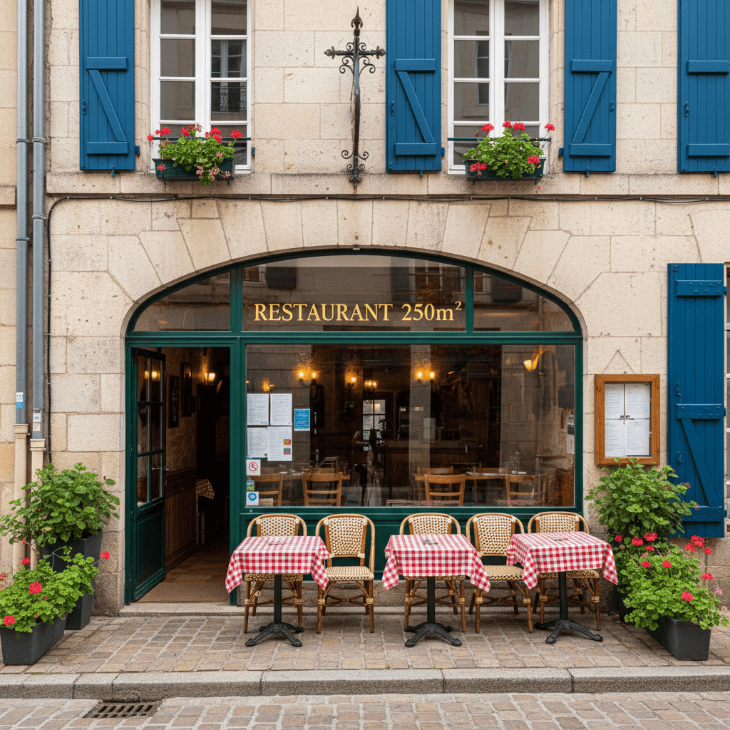 Restaurant 250m² à Saint-Jean-De-Luz : extraction