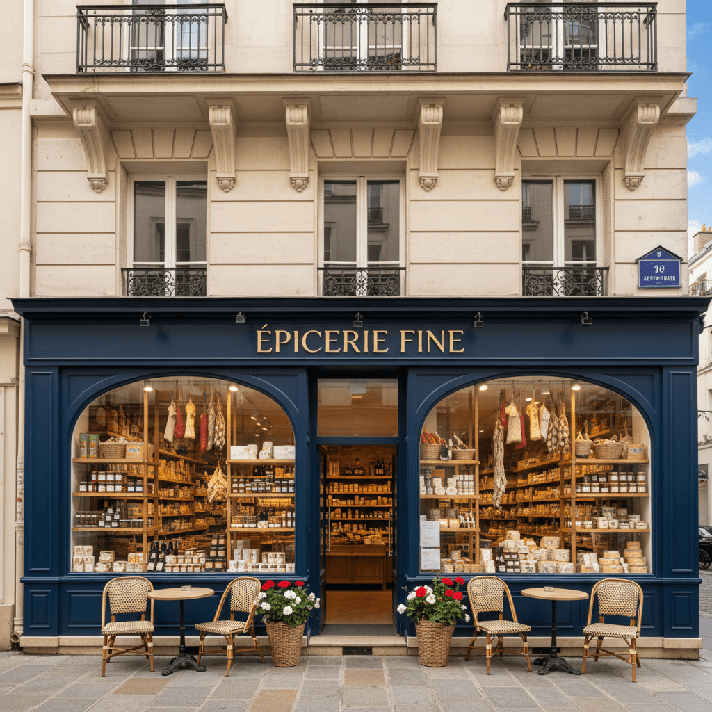 Épicerie fine à Paris - Emplacement Premium