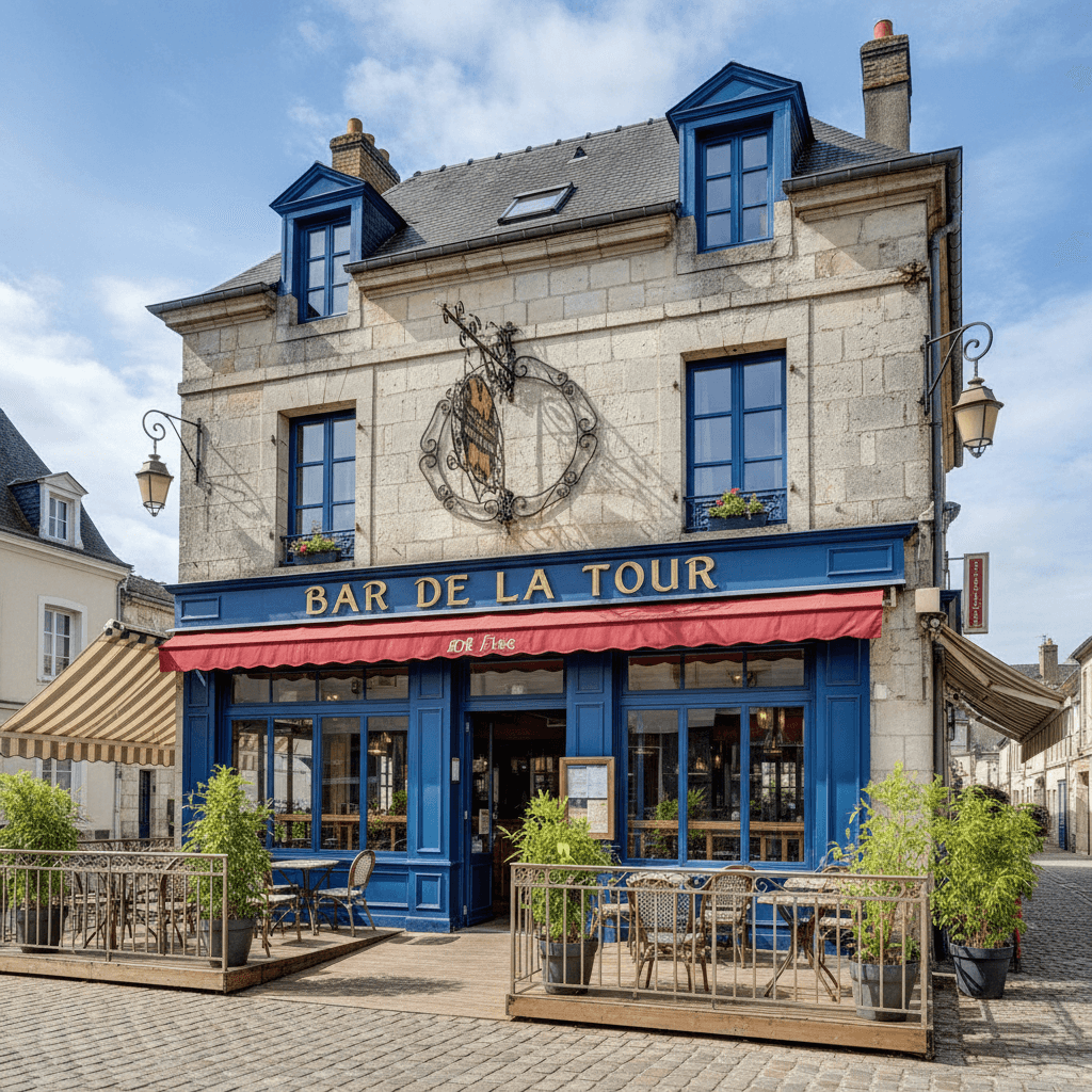 Bar-brasserie 100m² à Sully-Sur-Loire : terrasse - licence IV