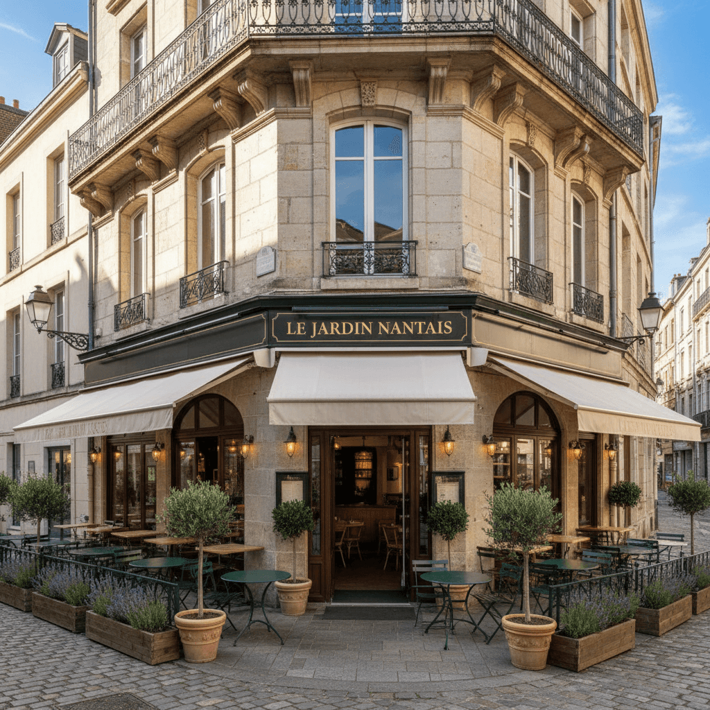 Restaurant à Nantes : terrasse - licence IV