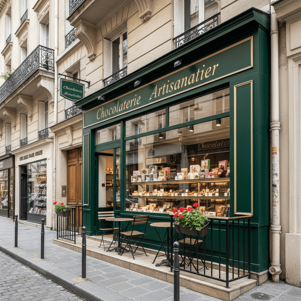 Local Commercial Idéal Chocolatier à Paris 17ème