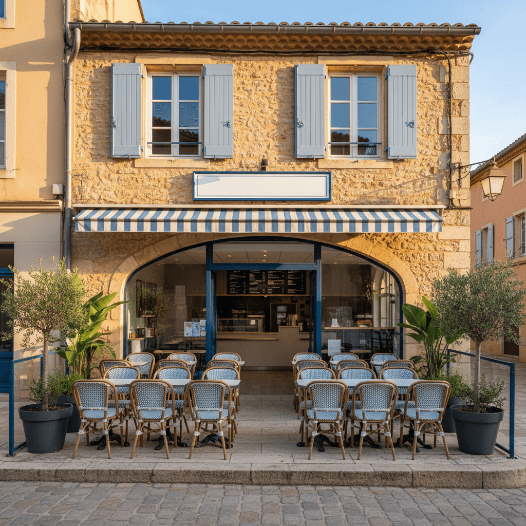 Snack à Montpellier : terrasse - licence IV