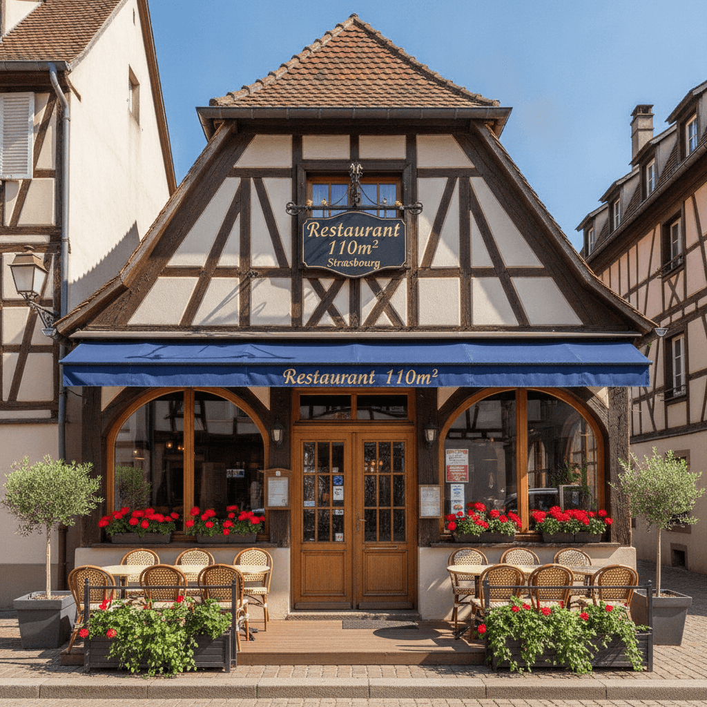 Restaurant 110m² à Strasbourg