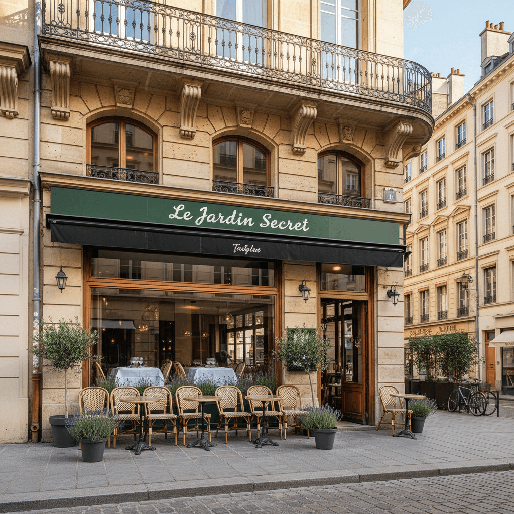 Restaurant 110m² à Lyon : terrasse - extraction