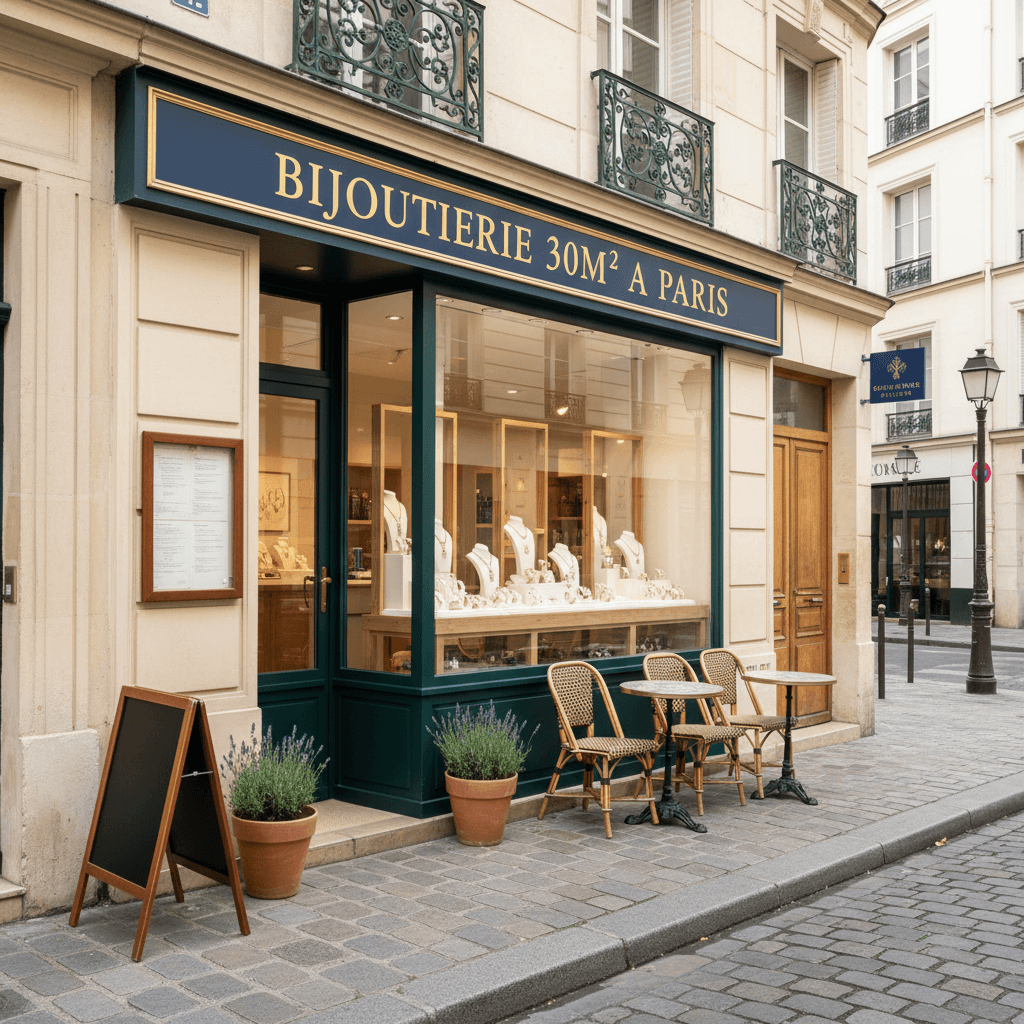 Bijouterie 30m² à Paris