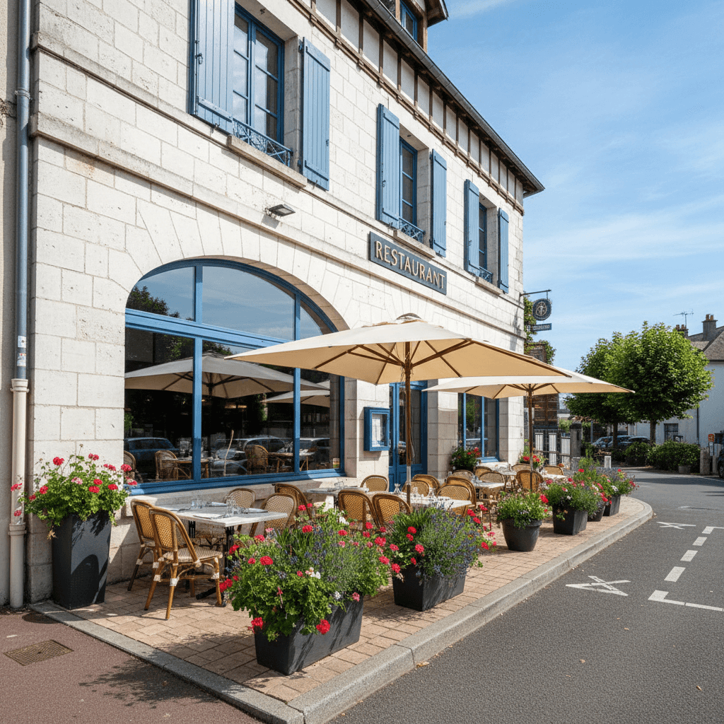 Restaurant 737m² à Nantes : terrasse - licence IV