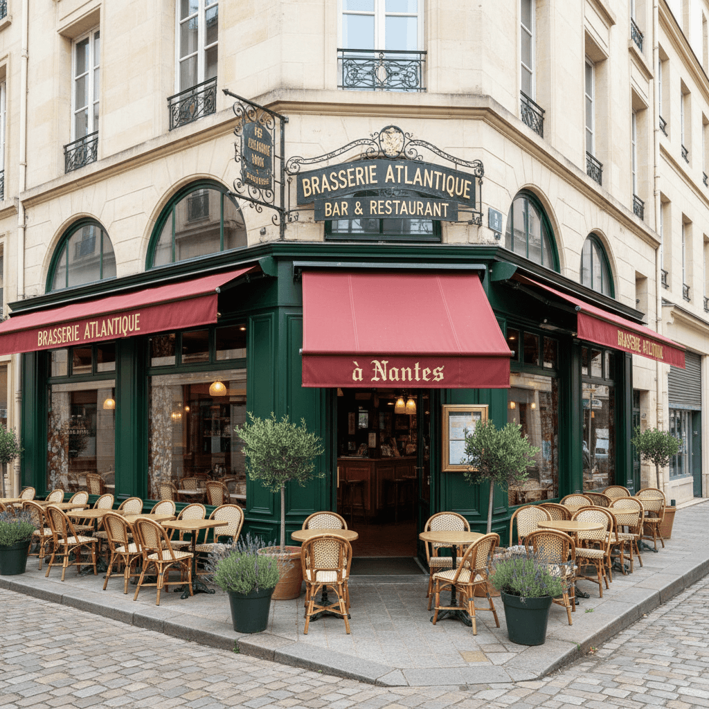 Bar-brasserie à Nantes : terrasse - licence IV