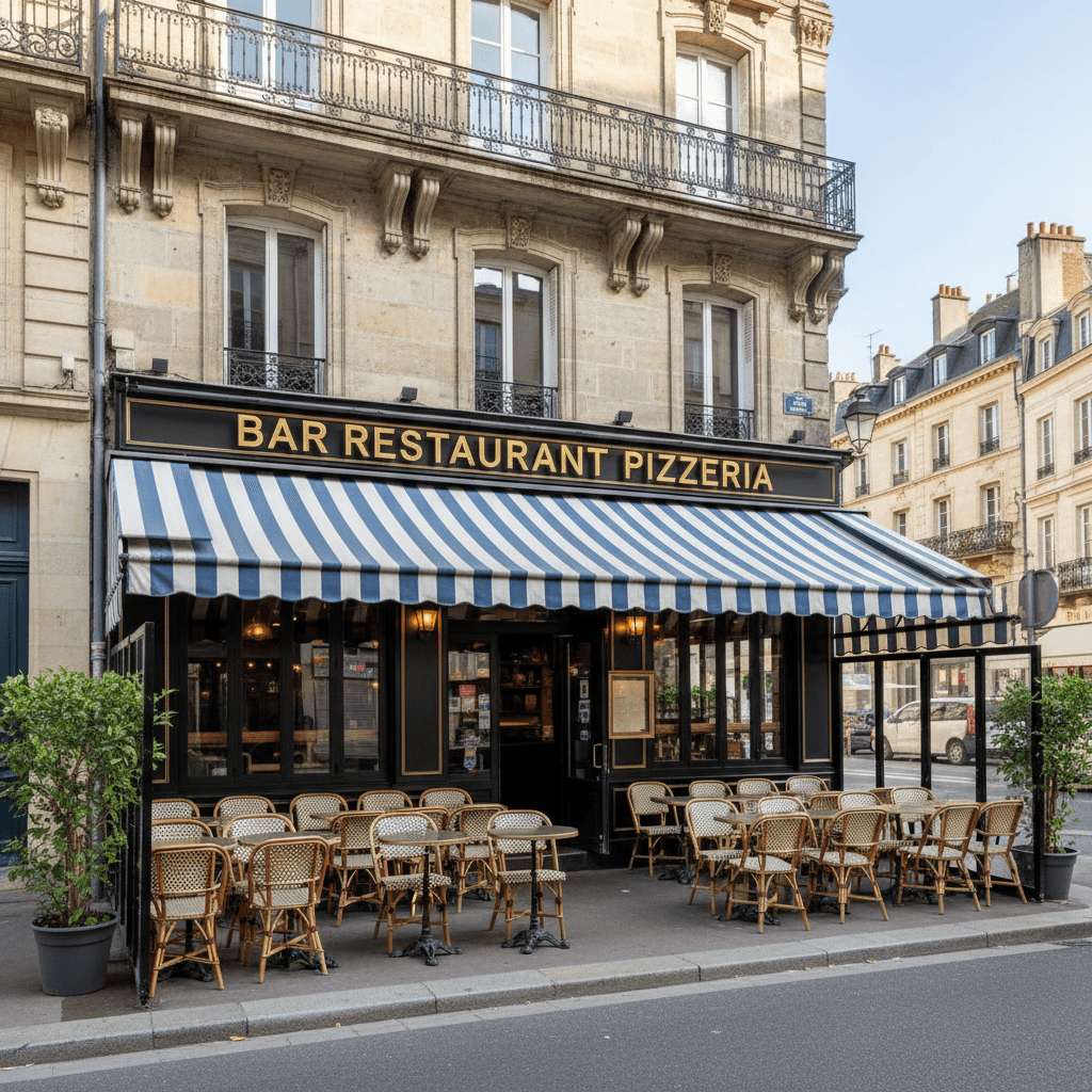 Restaurant 200m² à Nantes : terrasse - licence IV