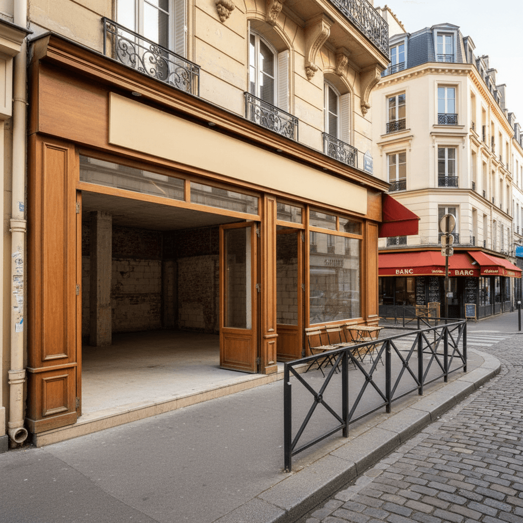 Local vide 22m² à Paris
