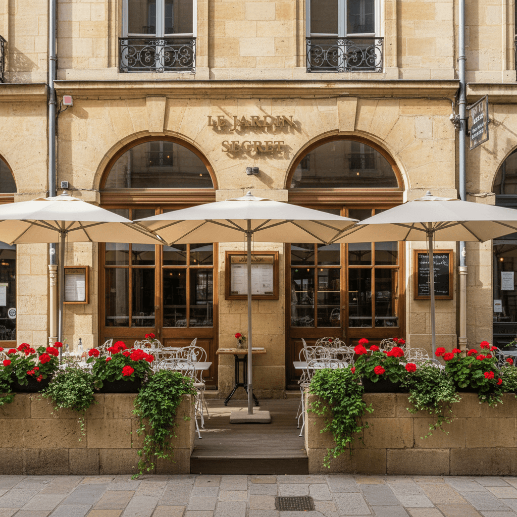 Restaurant à Bordeaux : terrasse - licence IV