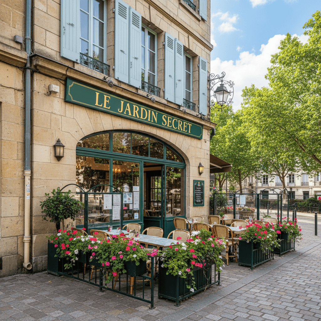 Restaurant à Nantes : terrasse - extraction