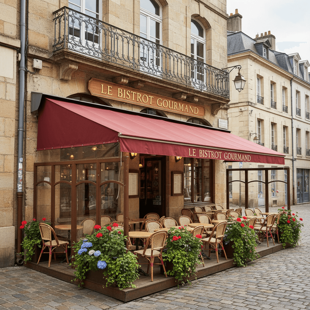 Restaurant 75m² à Rennes : terrasse - licence IV