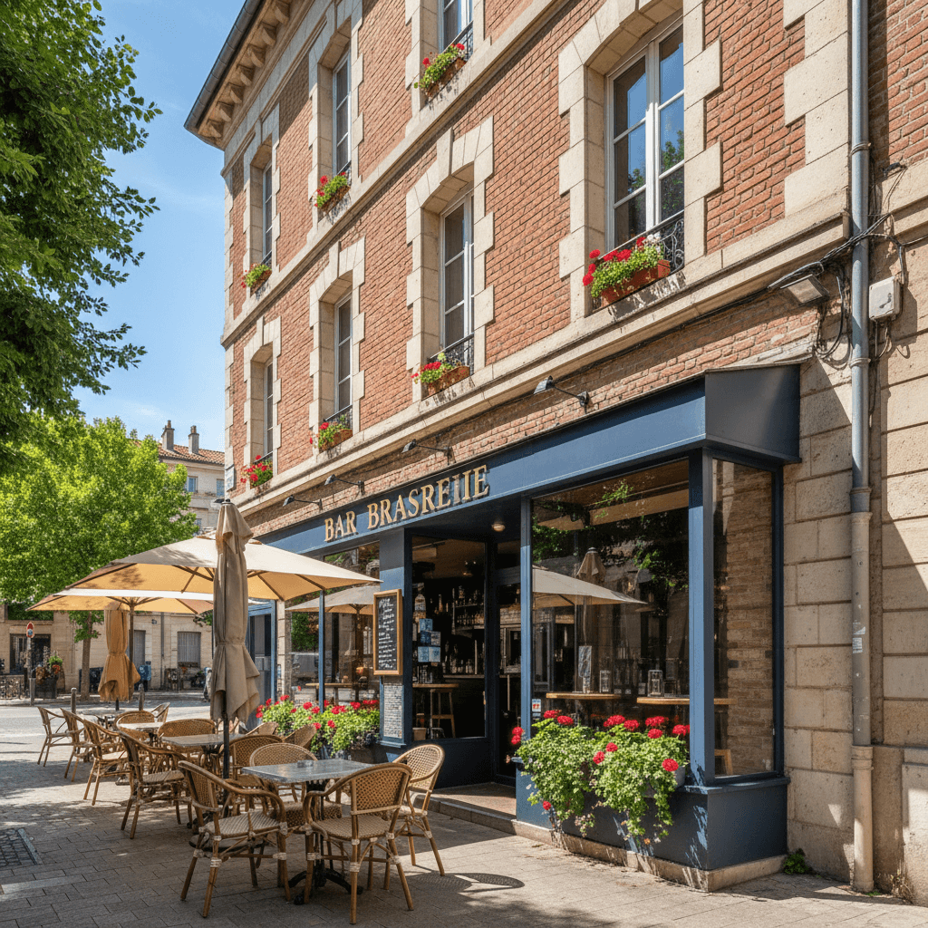 Bar-brasserie 75m² à Toulouse : licence IV