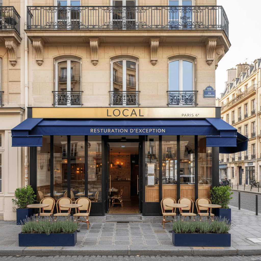 Local Restauration d'Exception à Paris 6e