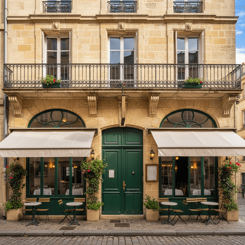 Restaurant 300m² à Bordeaux : terrasse - licence IV