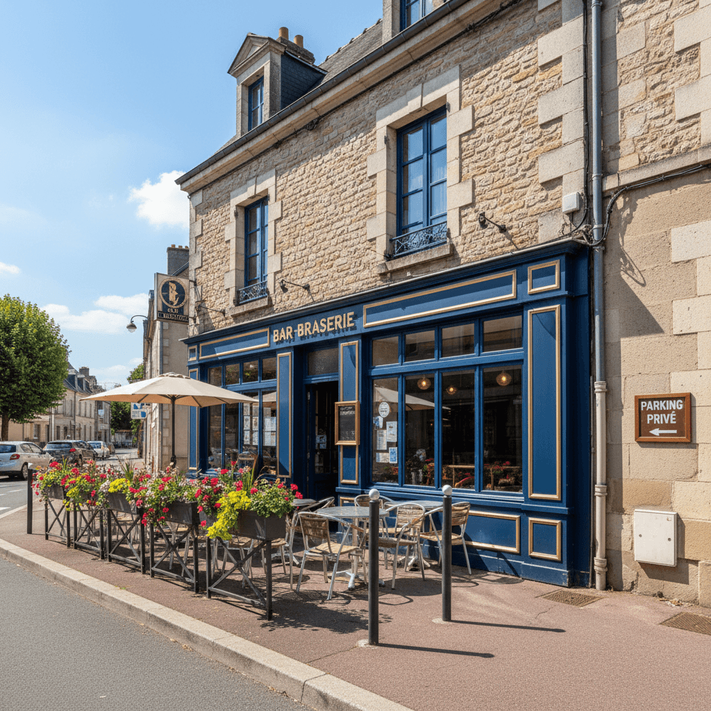 Bar-brasserie 60m² à Chécy : licence IV - parking
