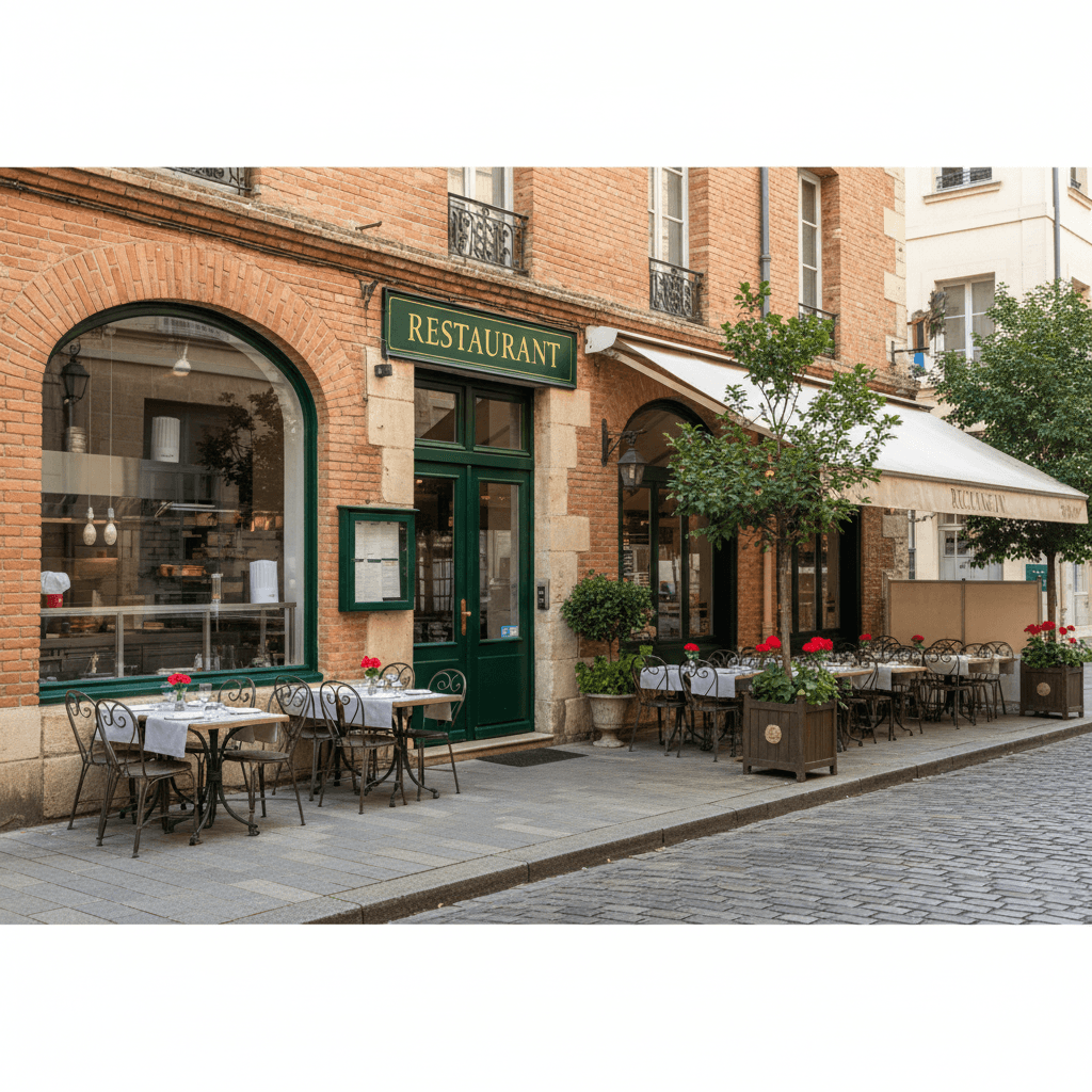 Restaurant à Toulouse : terrasse - licence IV
