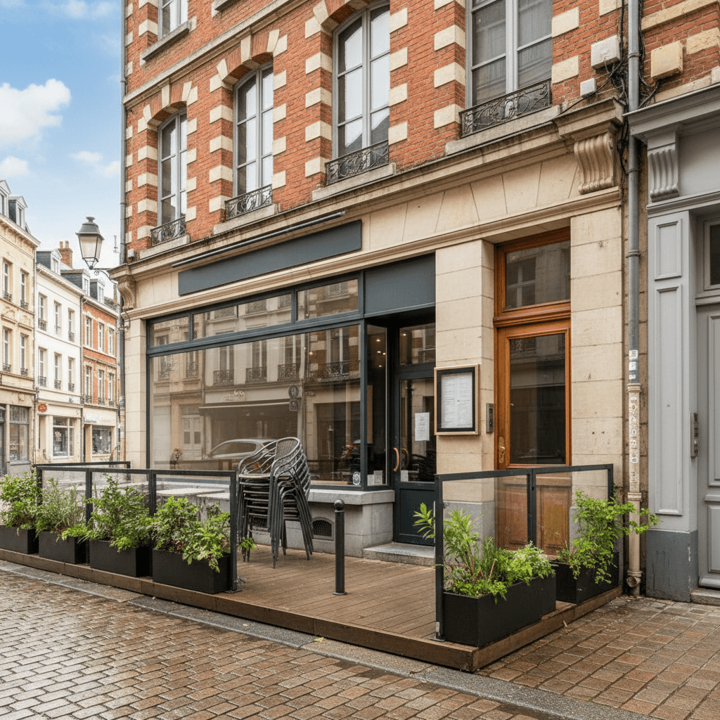 Local Commercial de Restauration à Lille - 110 m²