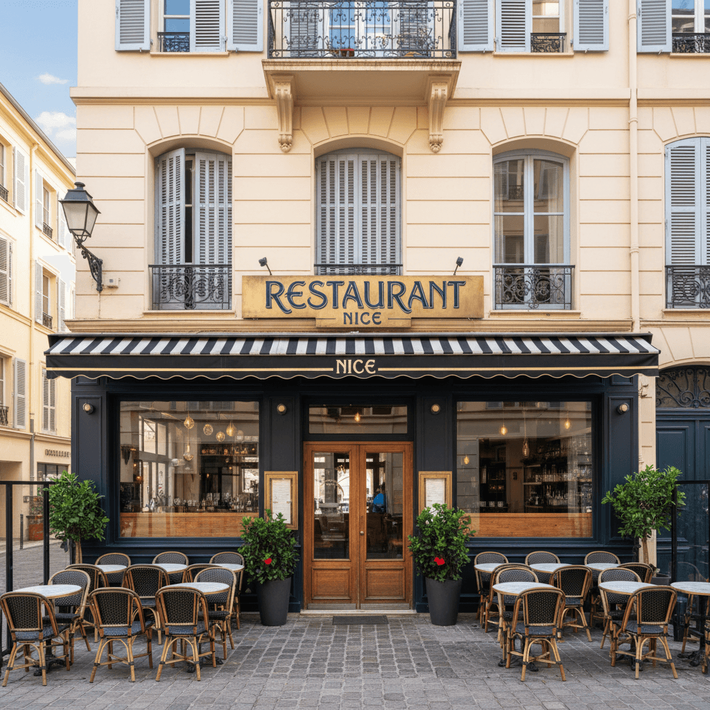 Restaurant à Nice : extraction - cuisine équipée