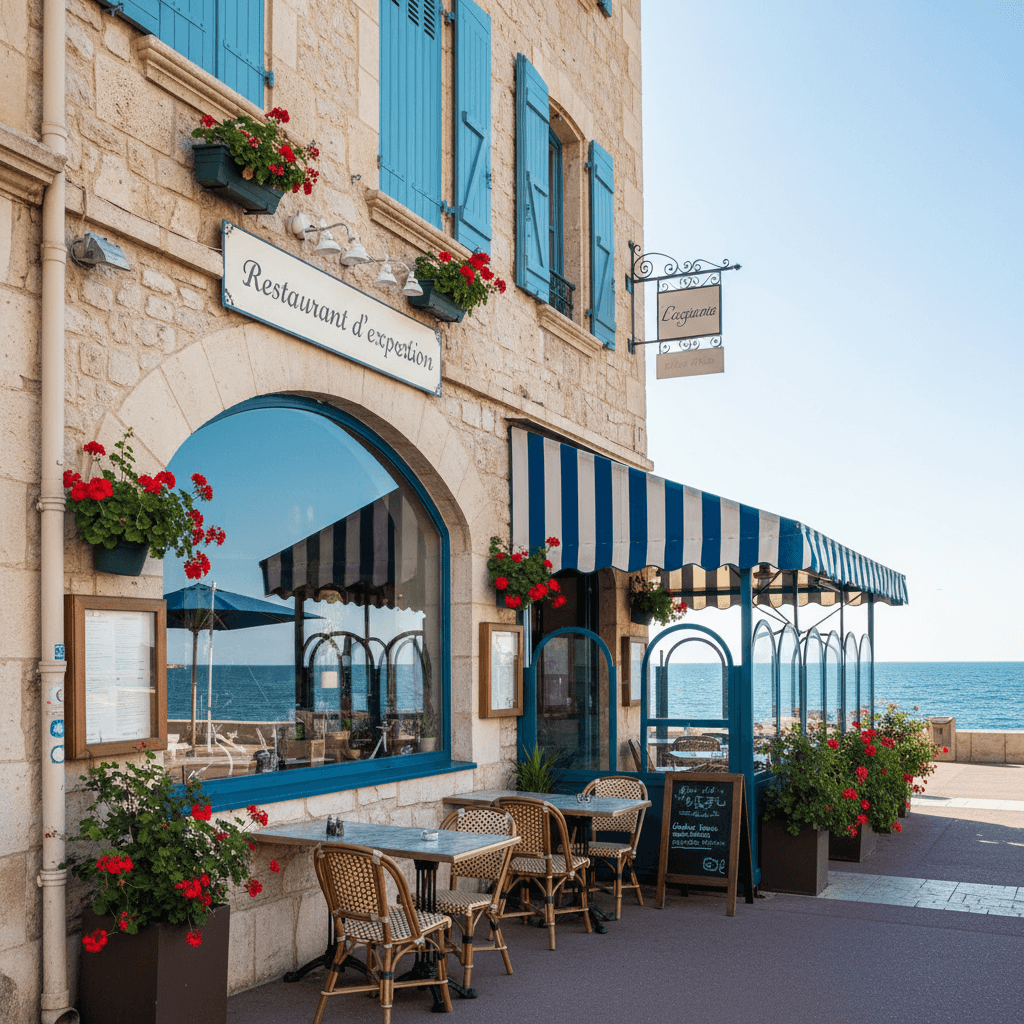 Restaurant 300m² à Marseille : terrasse - licence IV