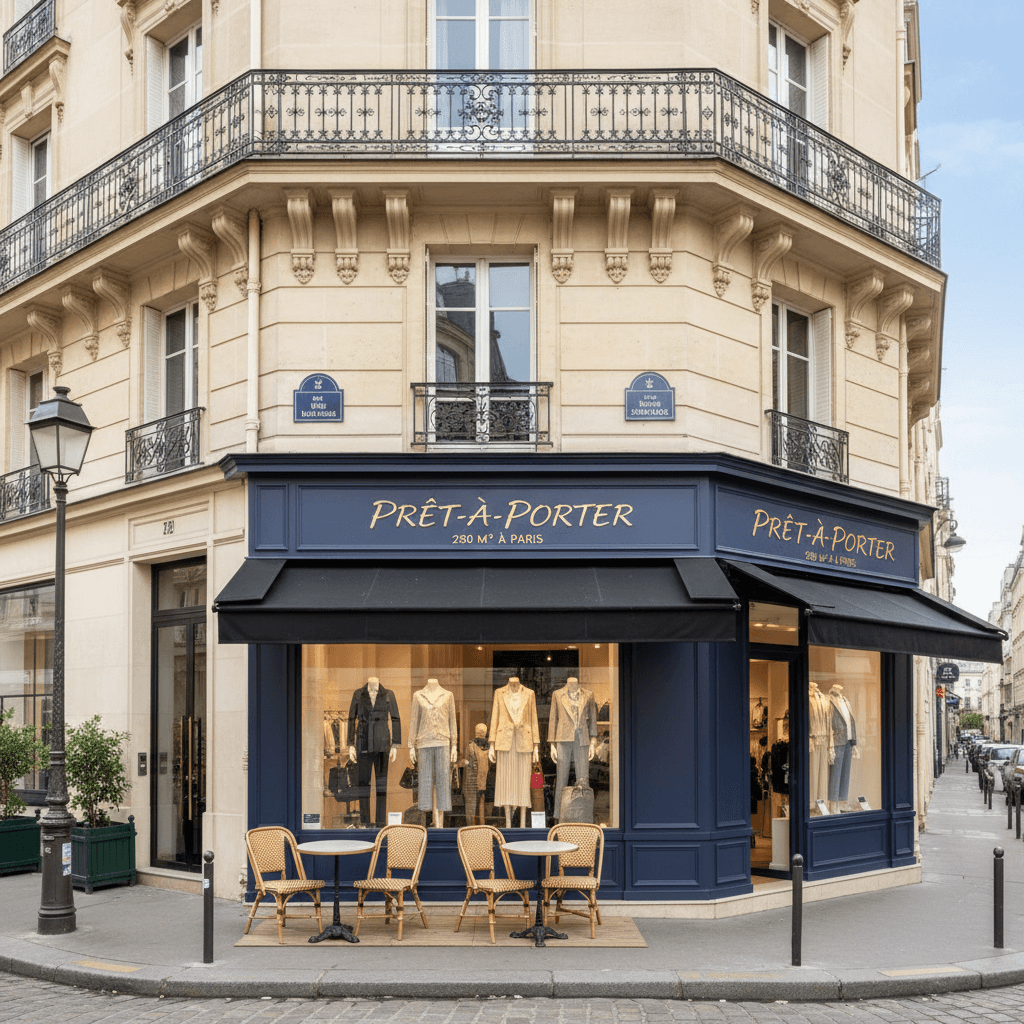 Prêt à porter 280m² à Paris
