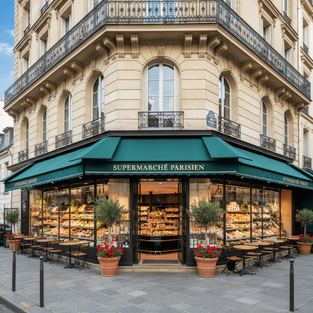 Supermarché d'angle à Paris - Opportunité rare