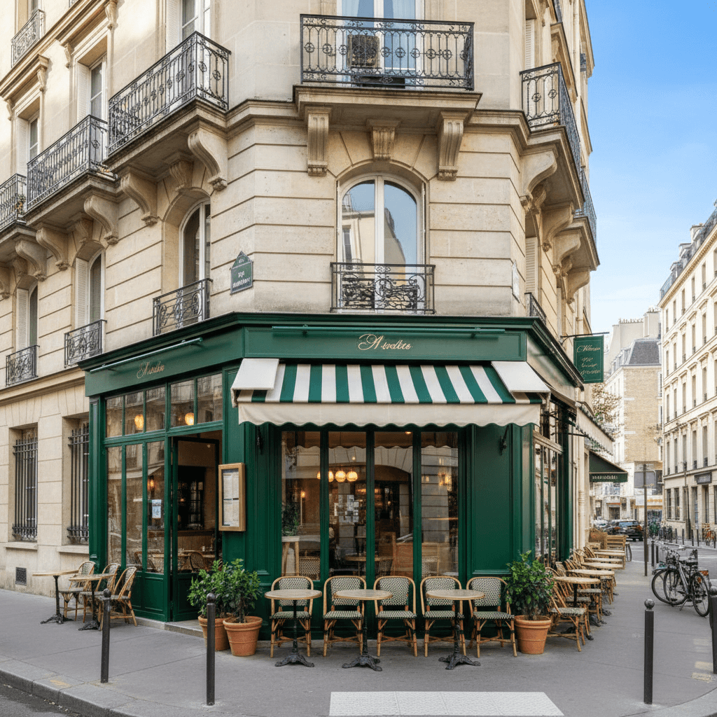 Local Commercial Restauration à Passy, 76 m²