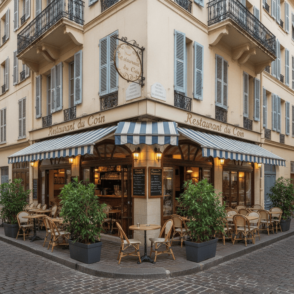 Restaurant 80m² à Nice : terrasse - licence IV