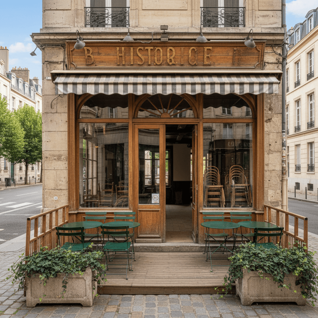 Bar-brasserie à Nantes : terrasse - licence IV