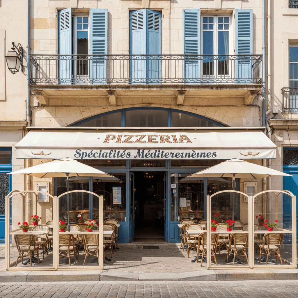 Restaurant à Toulon : terrasse - licence IV