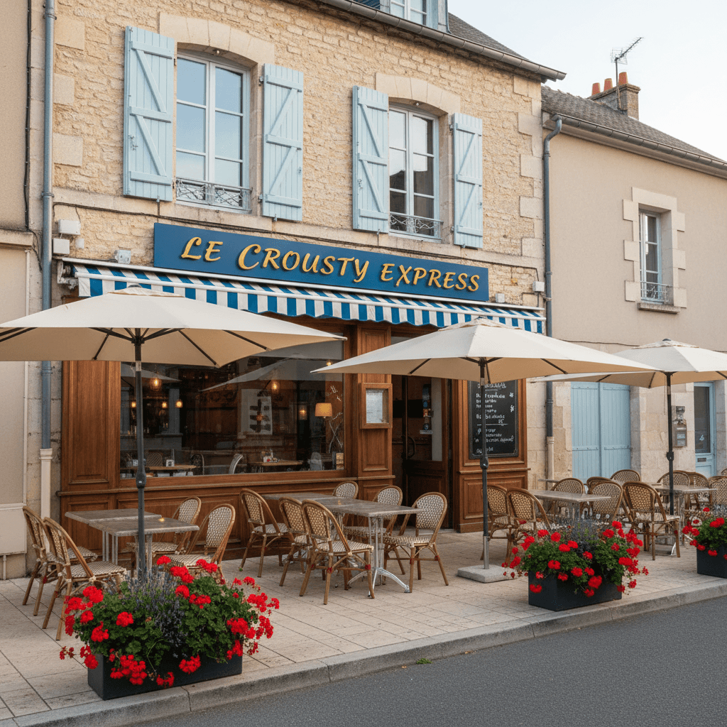 Fast-food à Montpellier-De-Médillan : terrasse