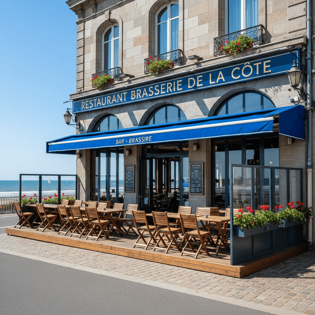 Bar-brasserie à Nantes : terrasse - licence IV
