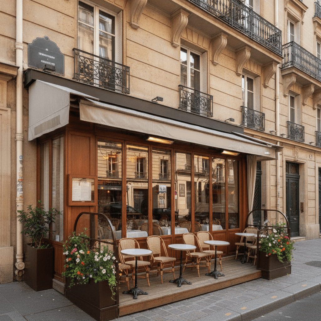 Restaurant 23 couverts à Paris : licence IV - extraction