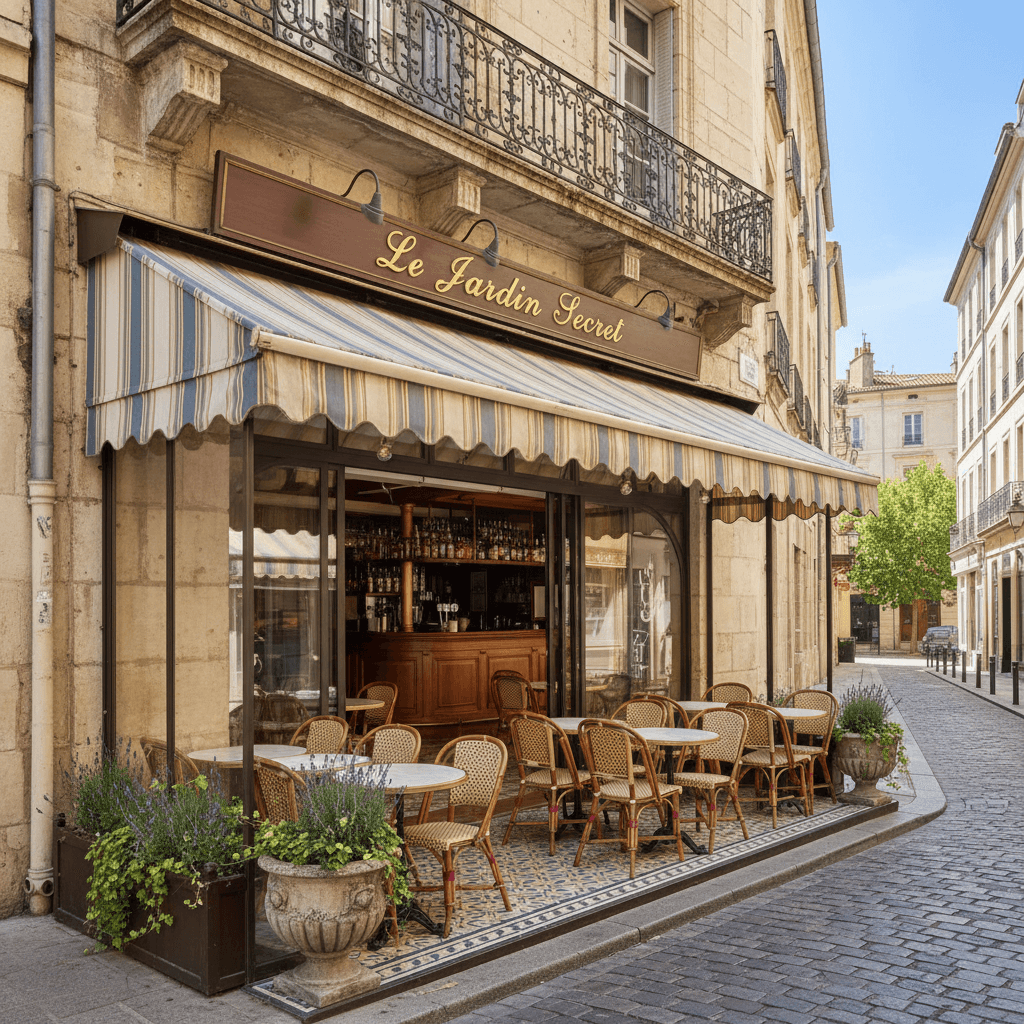 Restaurant 85m² à Montpellier : terrasse - licence IV