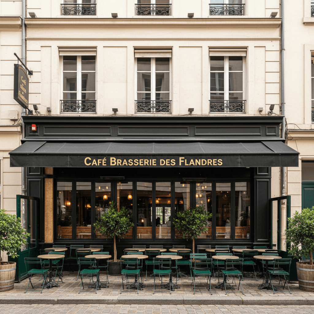 Bar-brasserie à Lille : terrasse