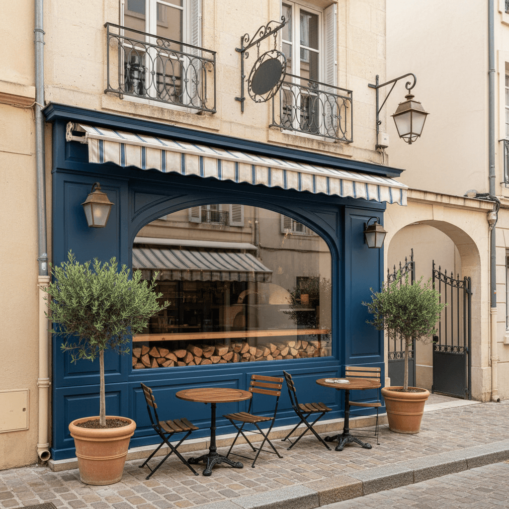 Restaurant 100m² à Toulon : terrasse - extraction