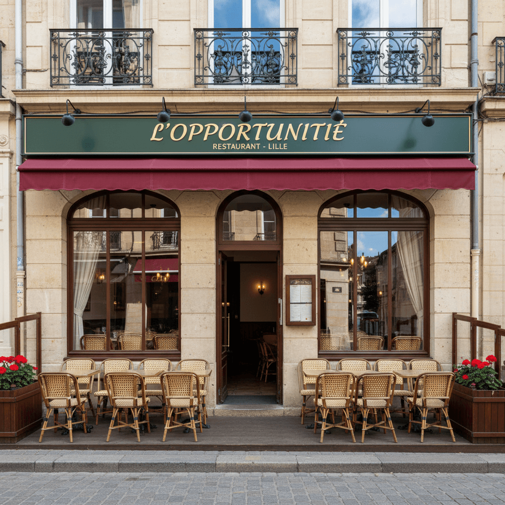 Restaurant 302m² à Lille : licence IV - extraction