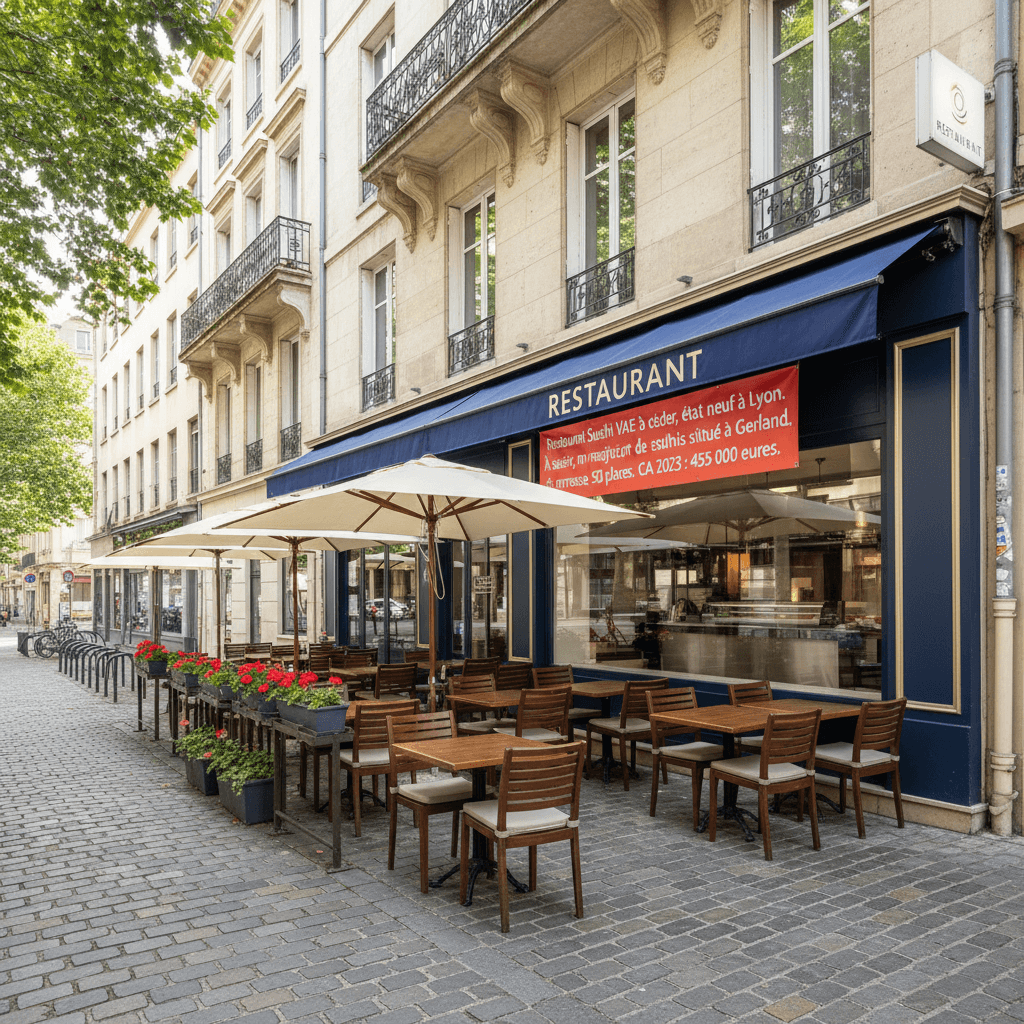 Restaurant à Lyon : terrasse